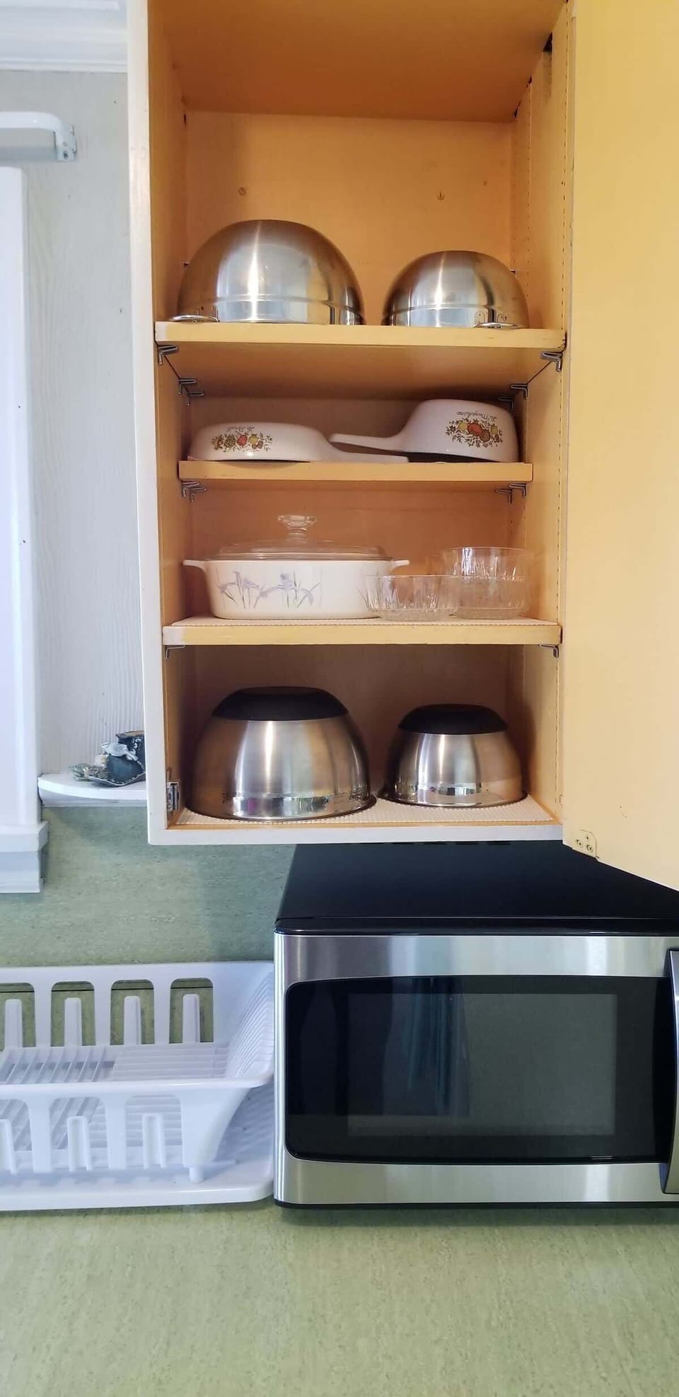 Dinning and Cooking Supplies Well Stocked