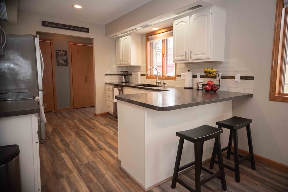 The kitchen is filled with everything you will need and has great counter space!
