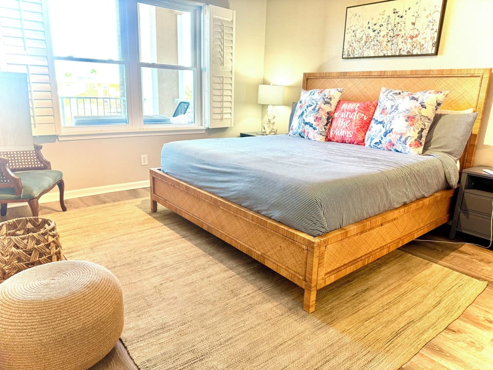 Large primary bedroom with adjustable beds