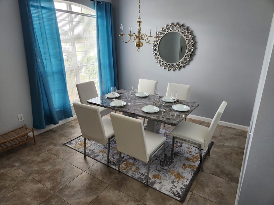 Dining room area