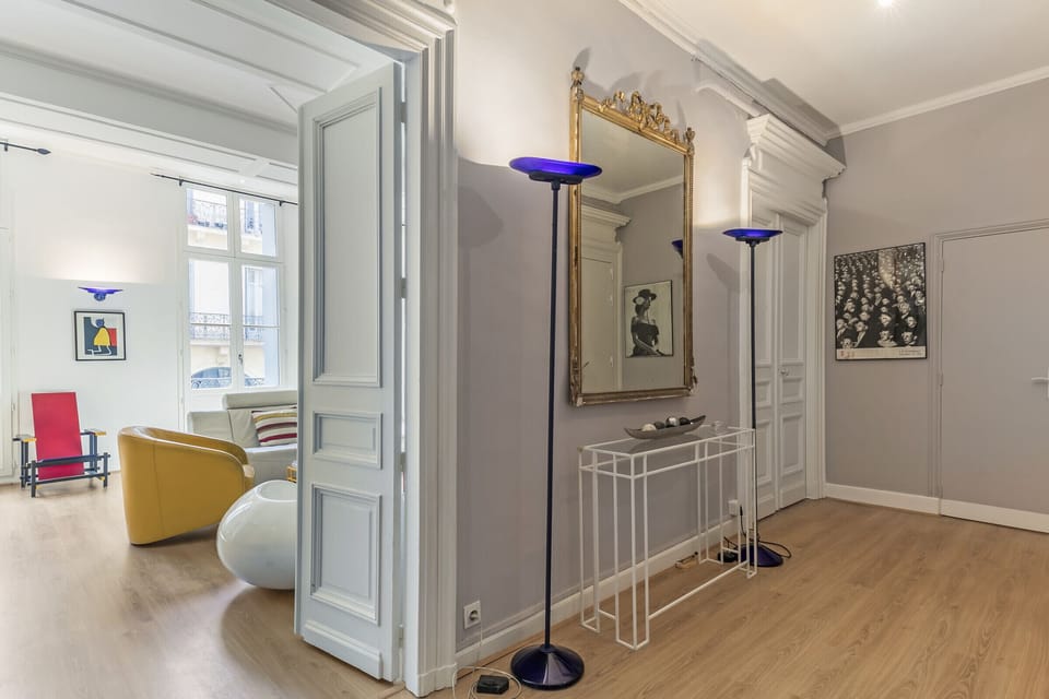 Apartment carefully decorated and very bright