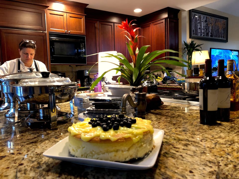 Enjoy the Chef's kitchen, bring a pro chef or caterer...or plan your own feast!