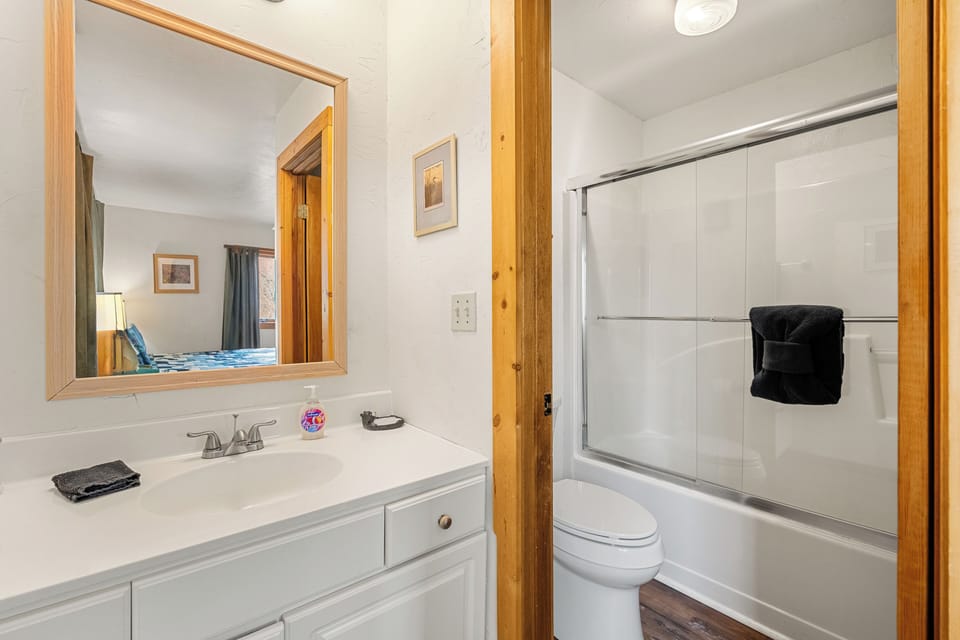 Bathroom off of Upstairs Bedroom