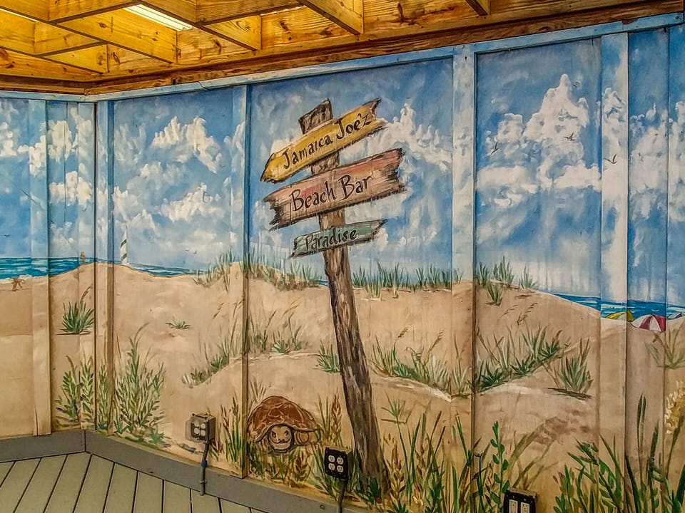Beach bar!