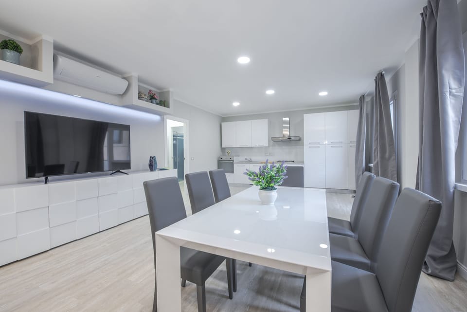 Apartment, 2 Bedrooms (Glicine) | Living area | LED TV