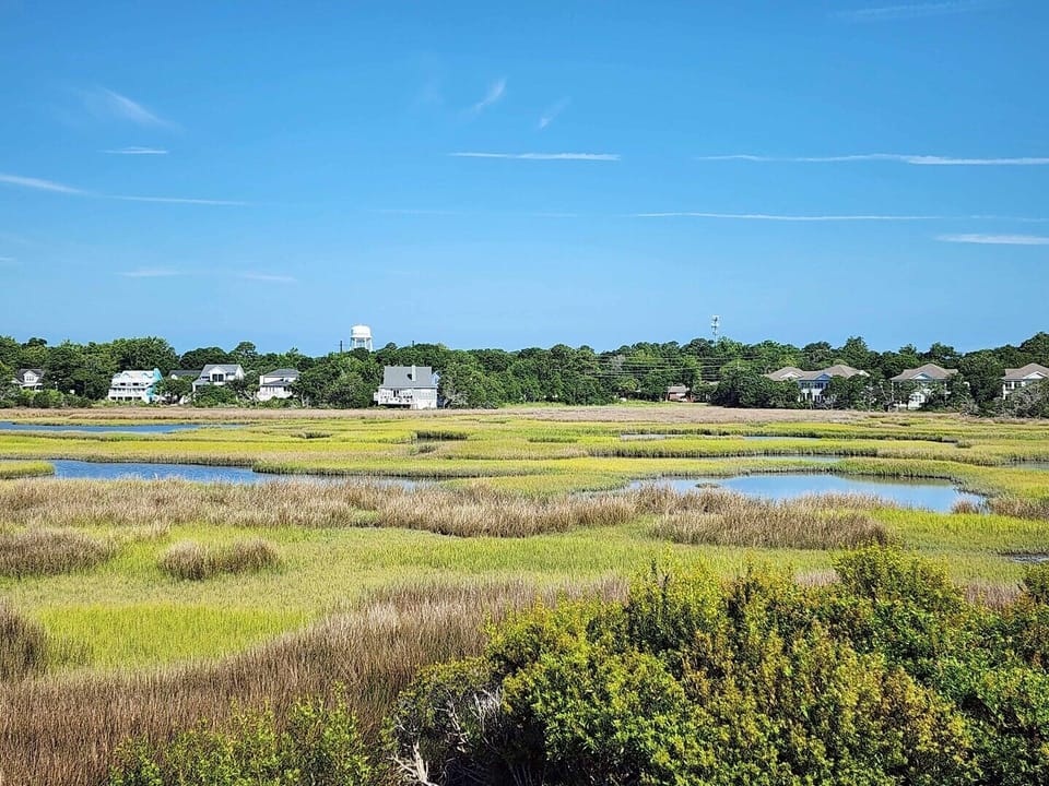 Marsh & Creek View from Deck 
