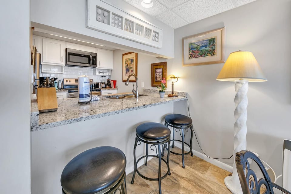 Pull up a seat at the eat-in bar
