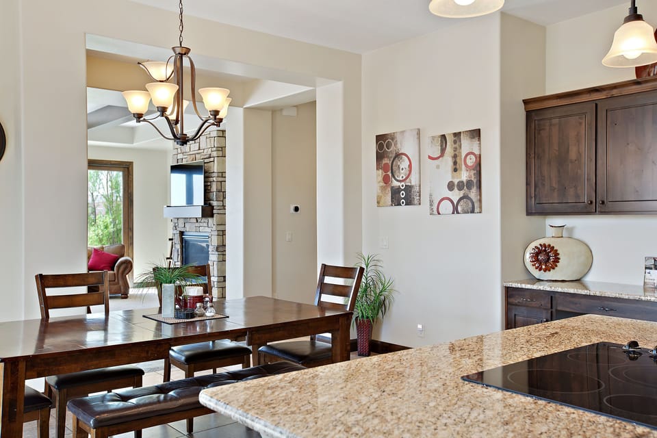 Kitchen and  Dining Rooms
