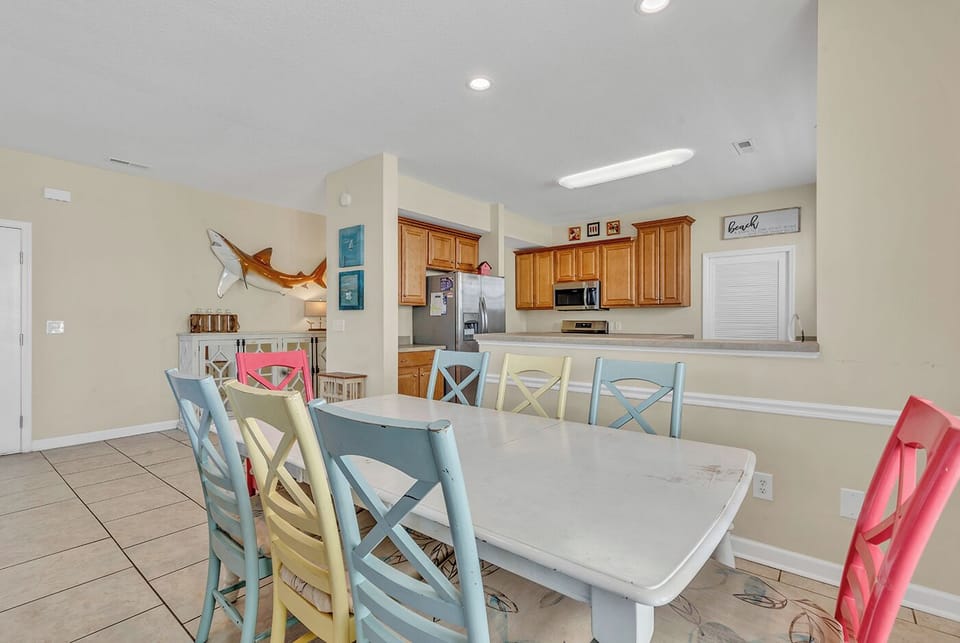 Large dining table