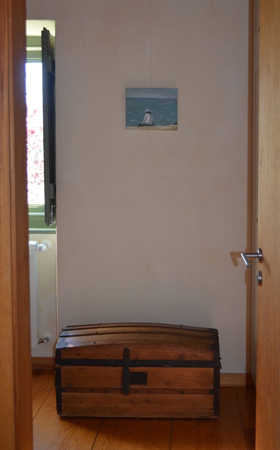casa de banho do terceiro quarto, no cimo das escadas
