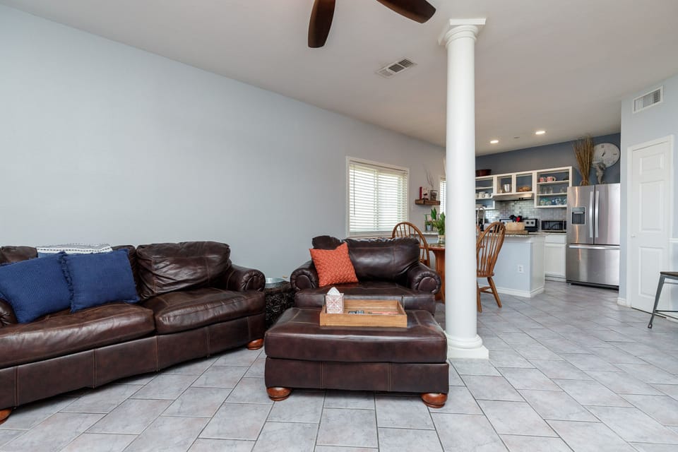 Living Area Looking Toward Kitchen