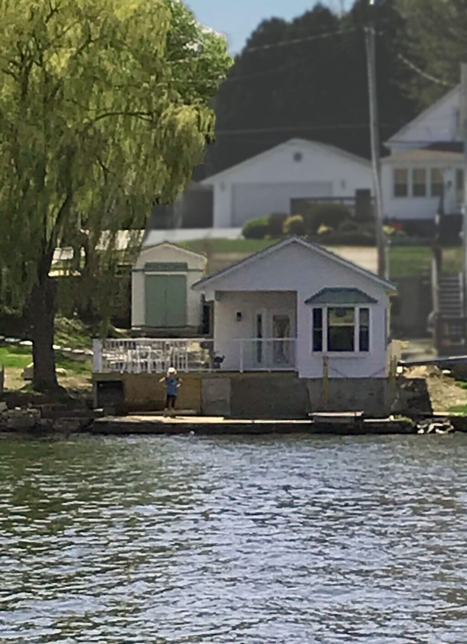 Yes, it really is that close to the water!