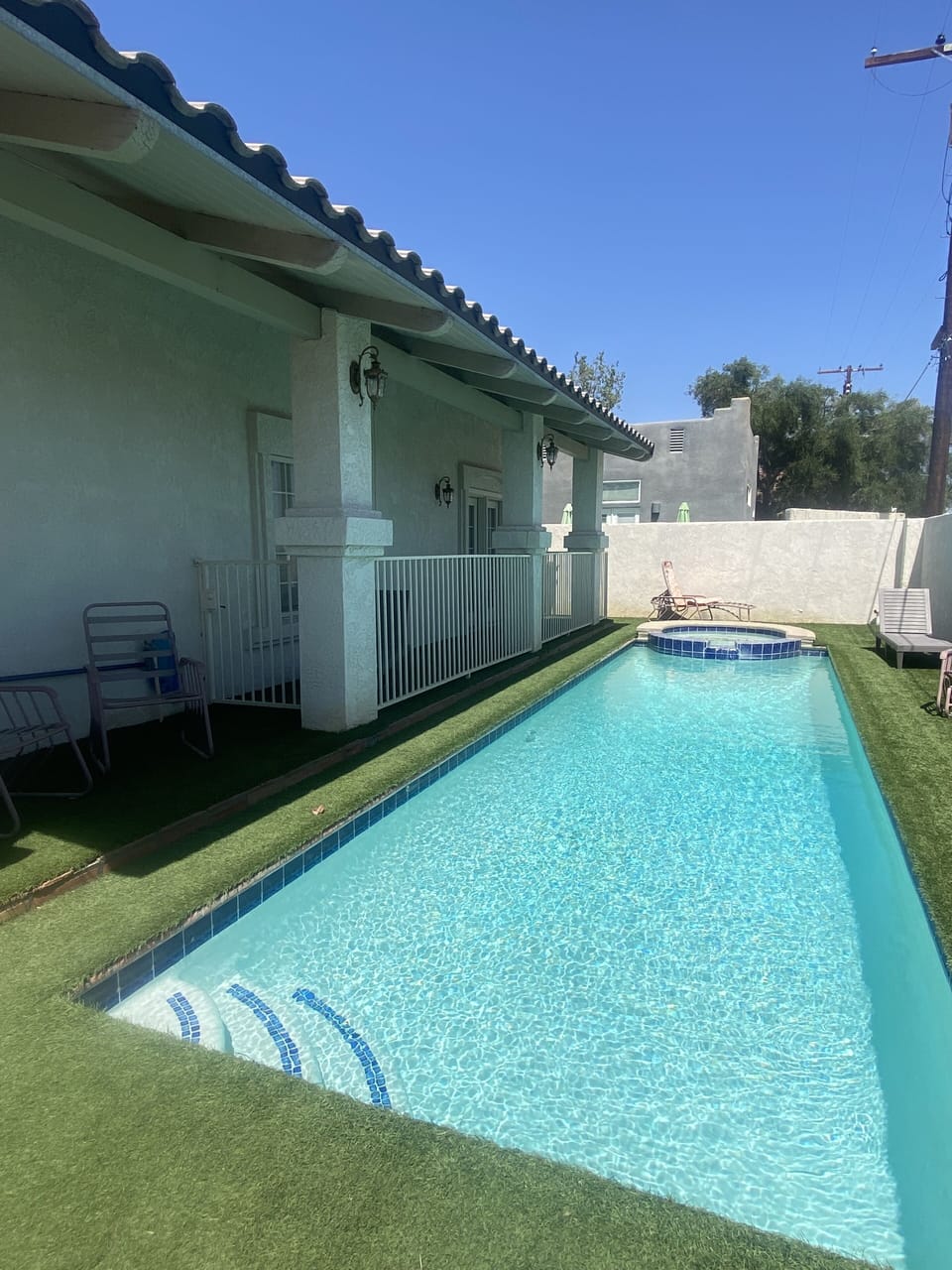 Pool different angle.