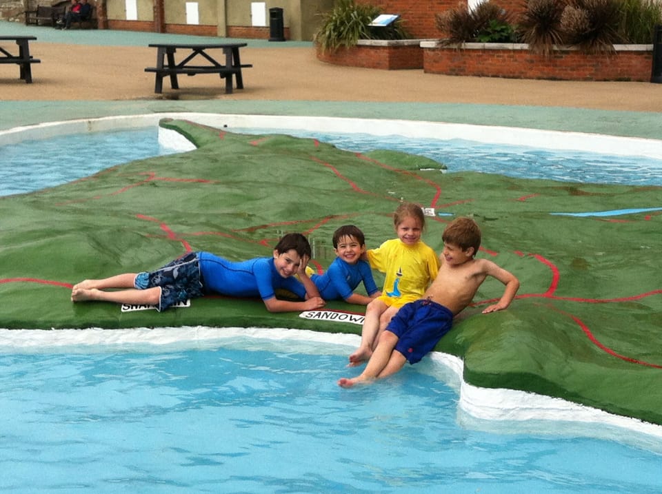 Paddling pool in Ventnor