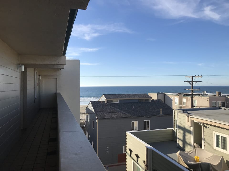 Check the surf as you walk to the condo!