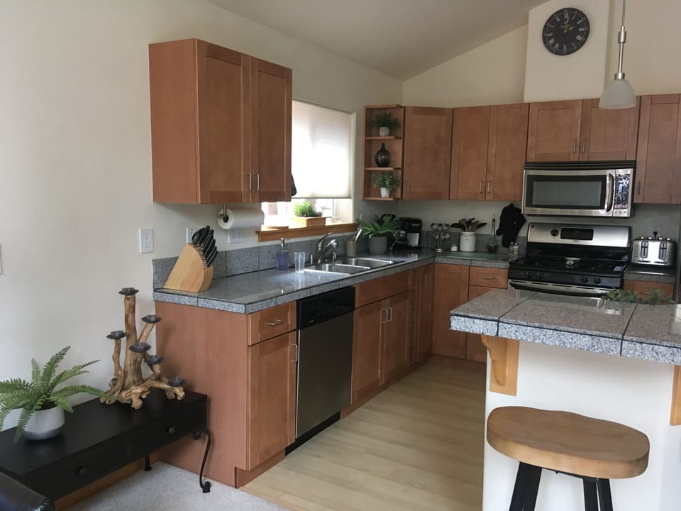 knife set, dishwasher, place settings for 12