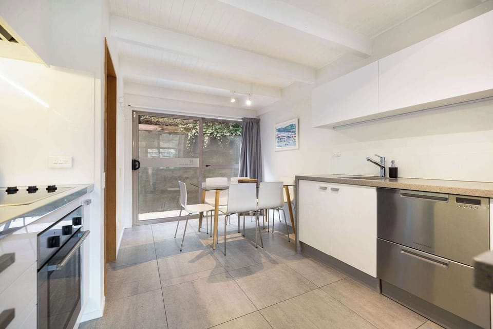 Kitchen and dining area