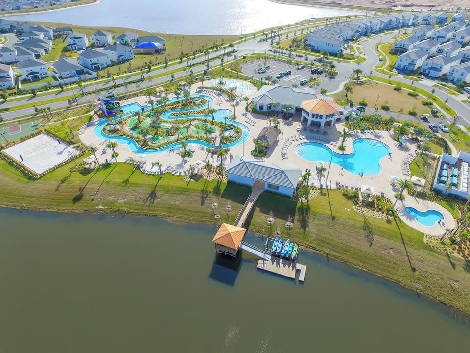 Storey Lake Resort Aerial View Clubhouse