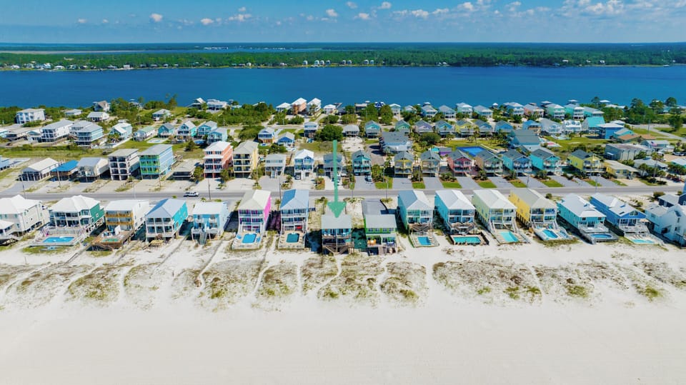 Nestled between the Gulf and Little Lagoon on West Beach