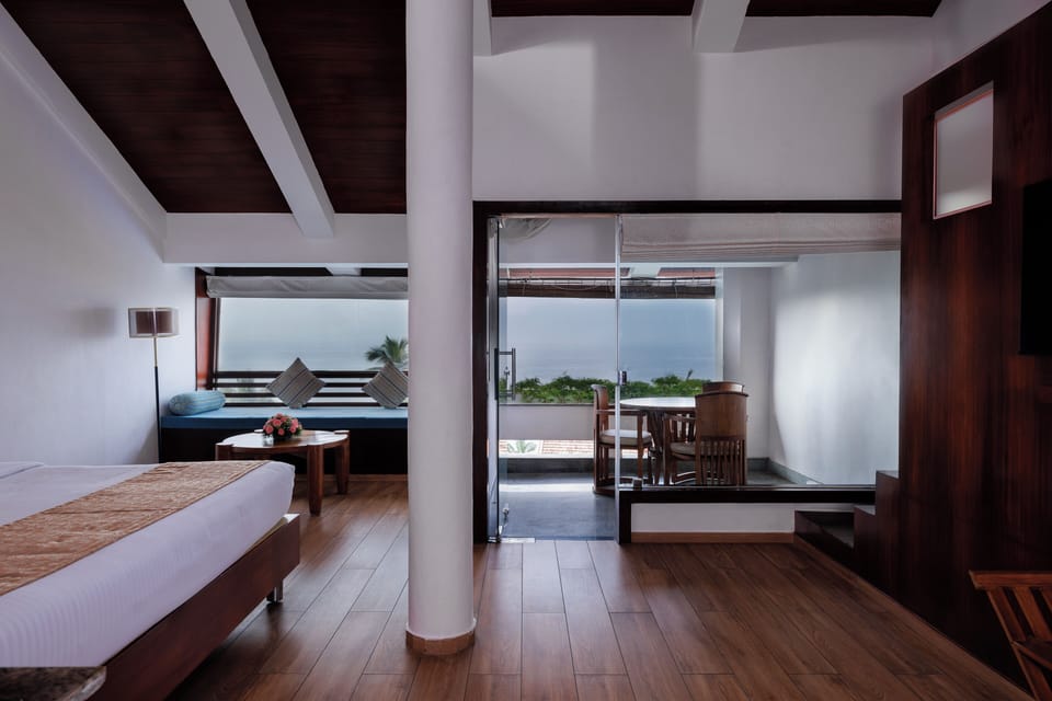 Family Duplex, 1 Bedroom, Bathtub, Beach View | 1 bedroom, premium bedding, pillowtop beds, minibar
