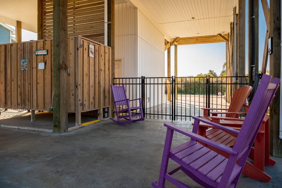 Sitting Area - Under the House