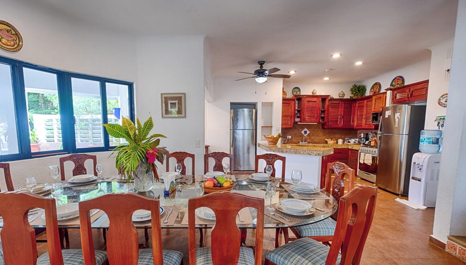 Dining Area and Kitchen