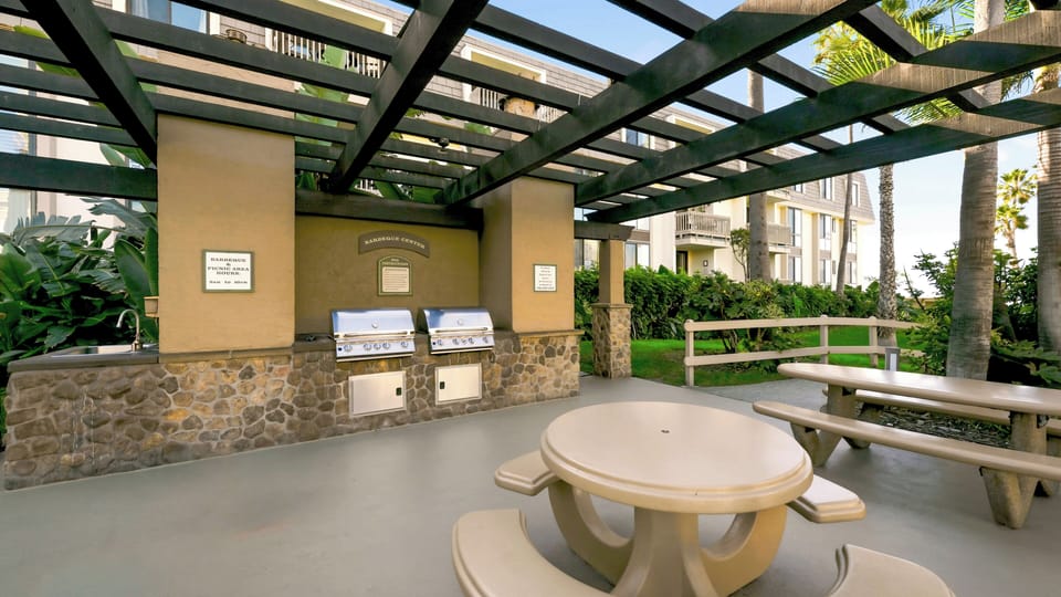 A Building” commercial grilling area. 1 of 2 located within North Coast Village