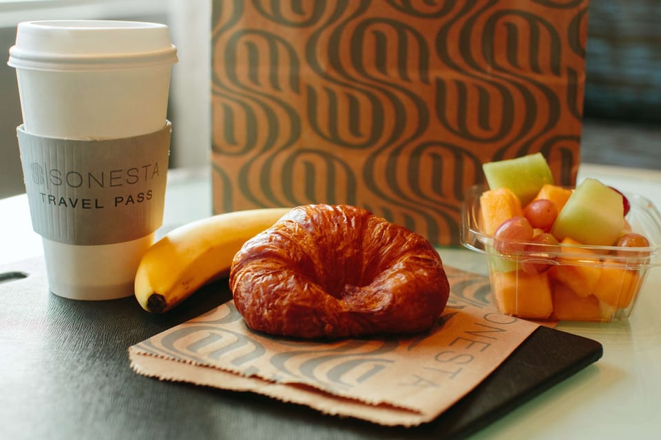 Daily cooked-to-order breakfast for a fee