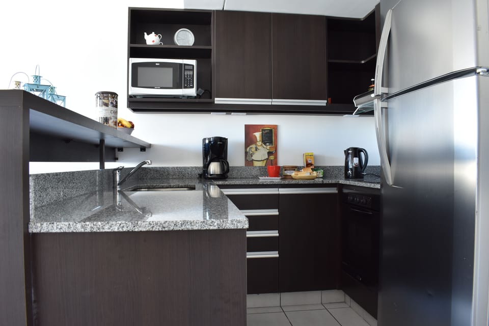 Feel like cooking? We have amazing shops around the corner w/ all you need!