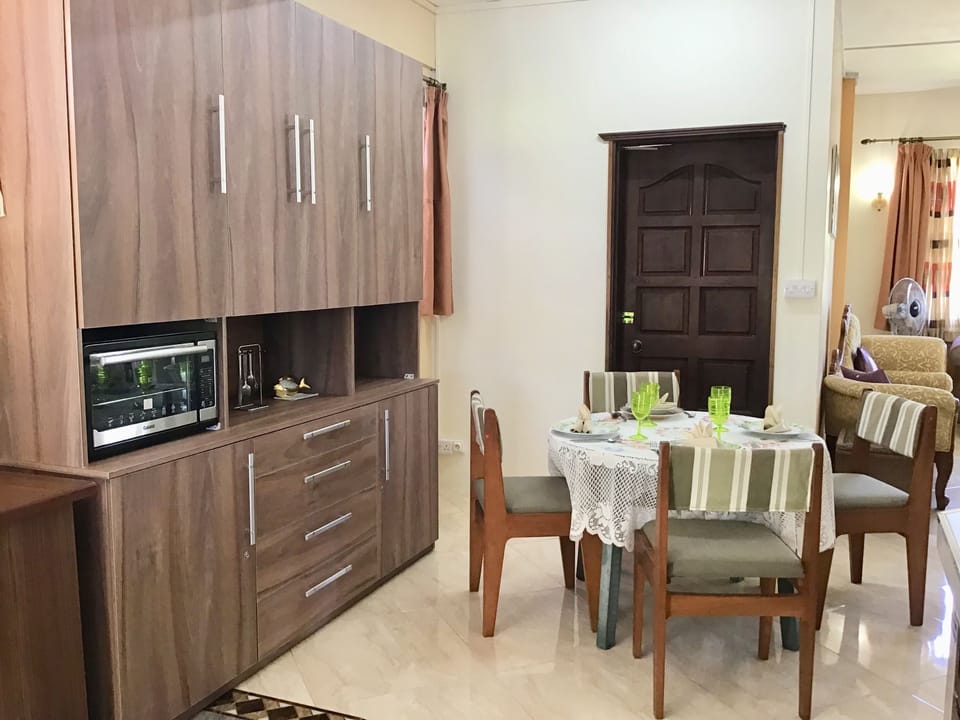 Kitchen with modern unit