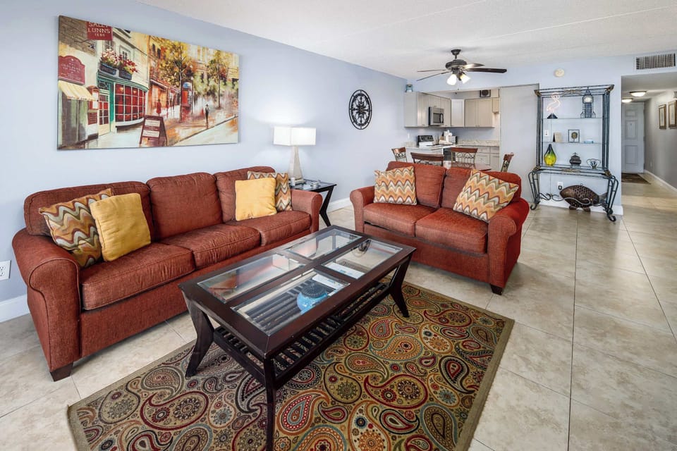 Queen Sleeper Sofa in Living Room