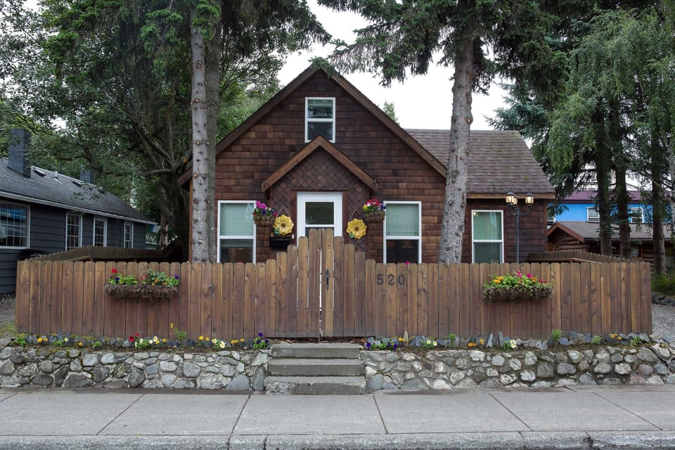 Front entrance/street side