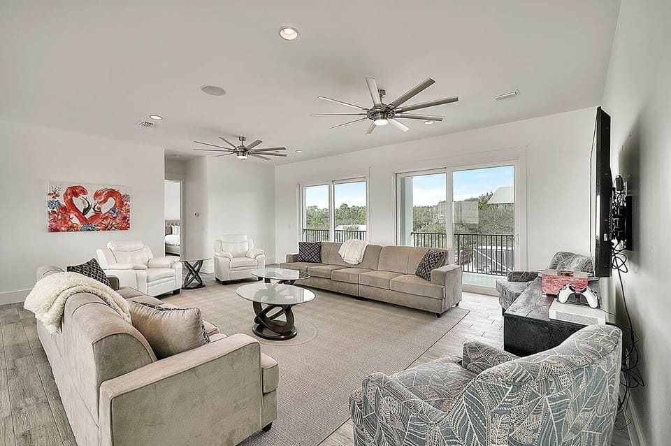30A Retreat - Dune Allen Beach - Living Room