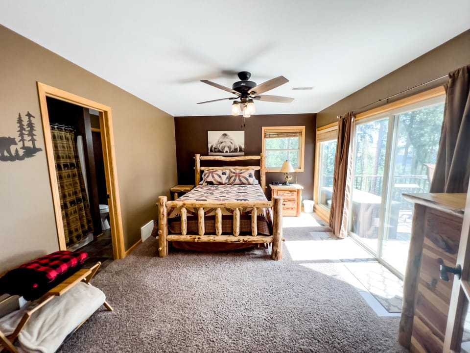 Main Level Master Bedroom