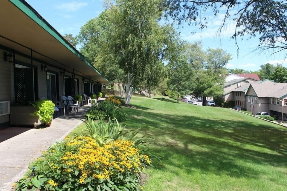Deluxe Room, Multiple Beds (Riverview) | Terrace/patio