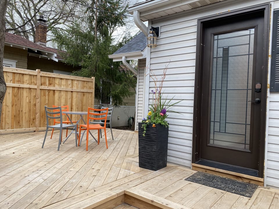 Back deck