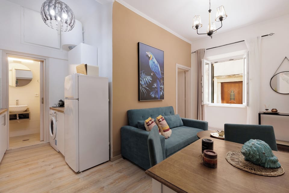 Apartment, 1 Bedroom | Living area | Flat-screen TV