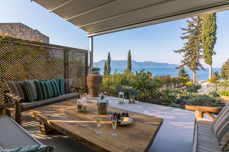 Villa, 4 Bedrooms, Sea View | Balcony view