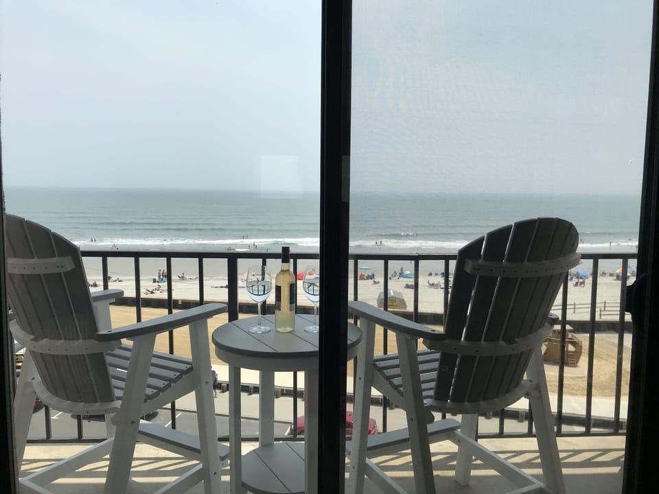 Ocean front view from bedroom