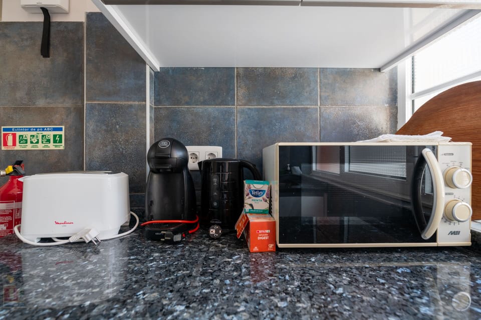 Apartment, 1 Bedroom, Terrace, Ocean View | Private kitchen | Fridge, microwave, stovetop, coffee/tea maker