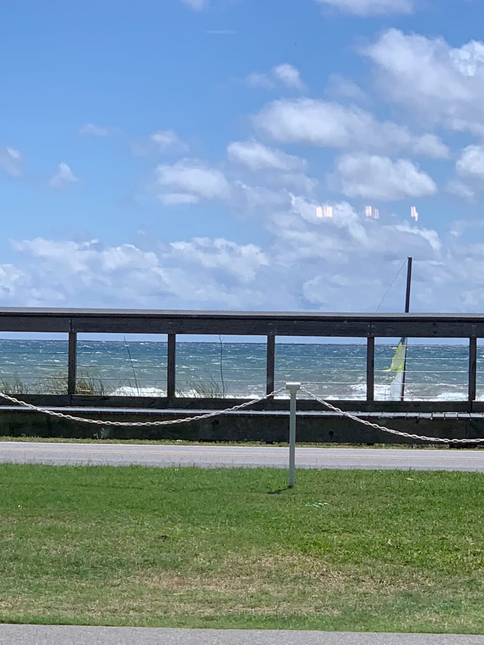 View from patio