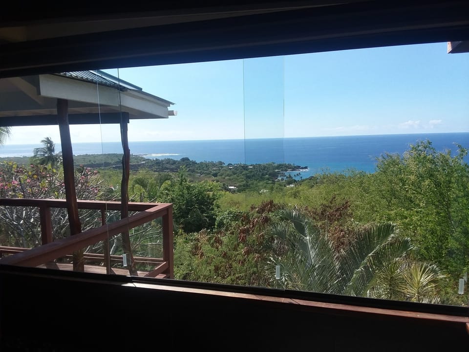 View from North Pod shower