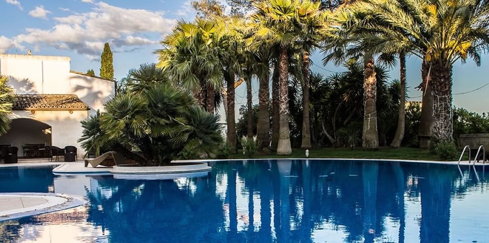 Seasonal outdoor pool, pool umbrellas, sun loungers
