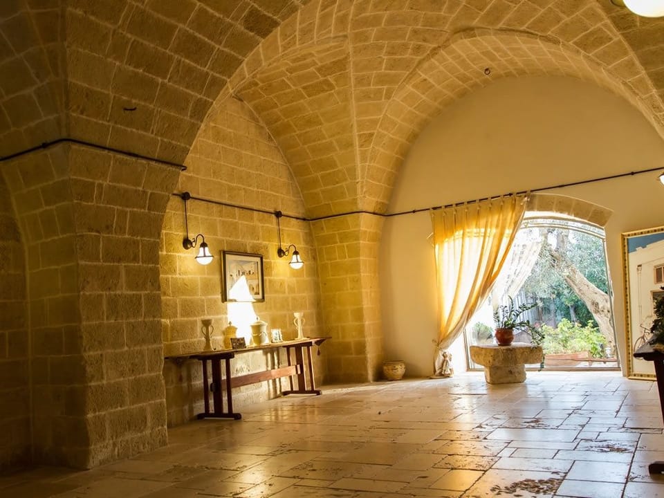 Interior entrance