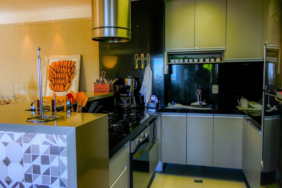Apartment | Private kitchen | Fridge, microwave, oven, toaster