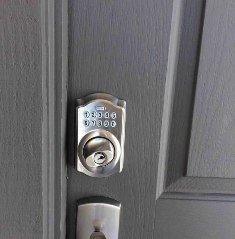 front door keypad entry