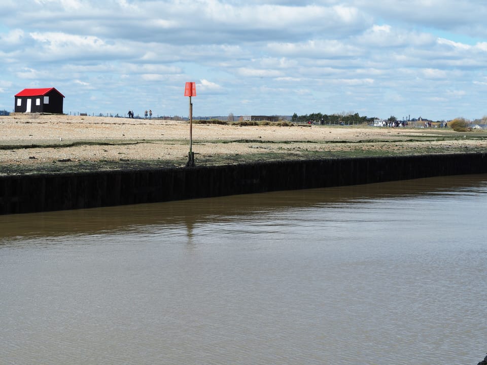Rye Harbour a pleasant walk from the property