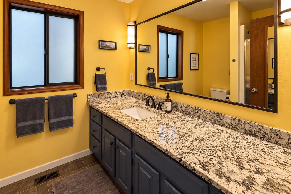 Main Floor Full Bathroom with Shower