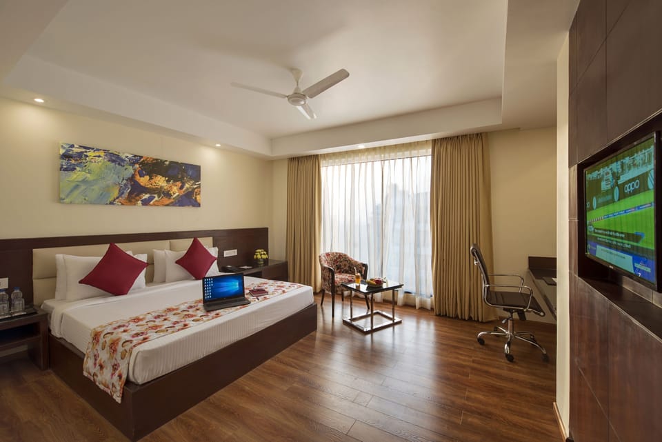 1 bedroom, desk, free WiFi
