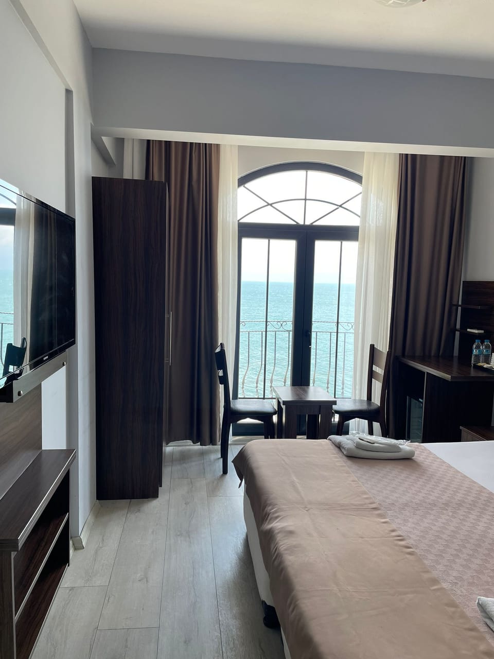 Standard Double Room, Sea View | Frette Italian sheets, premium bedding, down comforters